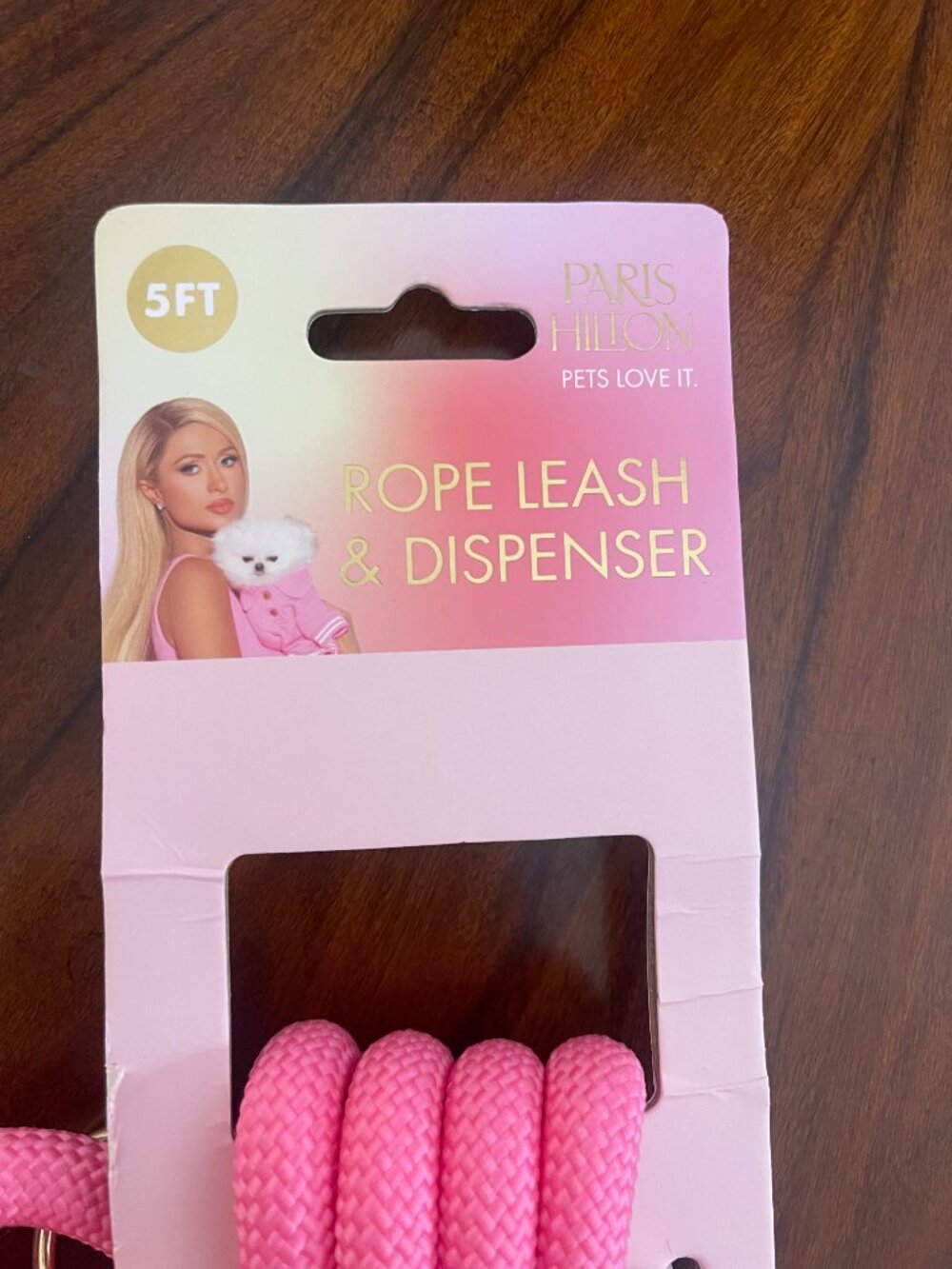 “That’s Hot” Paris Hilton Pink Dog Leash 💕 Cute Y2K Pet Set - Picture 3 of 5